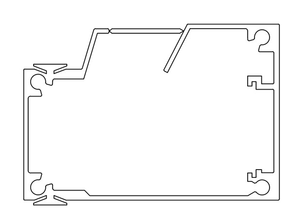 鋁型材定制開模電動(dòng)平移門鋁型材-工業(yè)鋁型材3