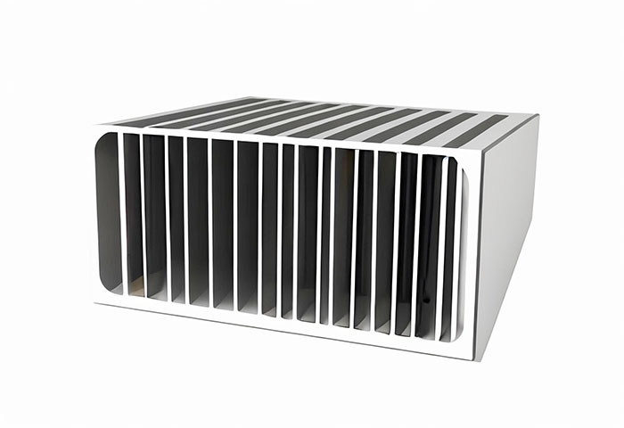 鋁型材定制開模大功率散熱器鋁型材擠壓廠家 -2